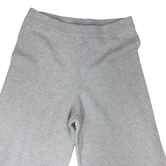 Free People Beach Hailee Heather Light Gray Waffle Knit Set Women's size Lg - Picture 12 of 14